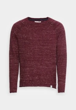 Pier One MaglioneMottled Bordeaux Uomo Maglieria PI922Q023-G12 -Pier One 74ec68042b054602a3d2d2f9a01a658c