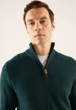 Pier One MaglioneDark Green Uomo Maglieria PI922Q029-M11 -Pier One 78e1d8a2fcf846fe9ae93deb1cd3eeee