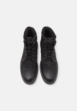 Pier One LeatherStivaletti StringatiBlack Uomo Stivaletti/Stivali PI912K0C8-Q11 -Pier One 7ae96faf5109412ea73214e1309941e3