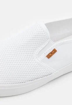 Pier One Unisex - Scarpe Senza Lacci - White -Pier One 7af3f76c7d3048f7ace815eb38fb78e9