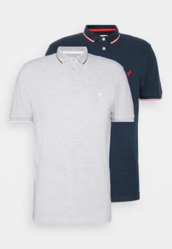 Pier One 2 PackPoloLight Grey/Dark Blue Uomo T-shirt E Polo PI922P08D-C11 -Pier One 80fc7d2c93fe45a4bd2b3e1128ea88bd