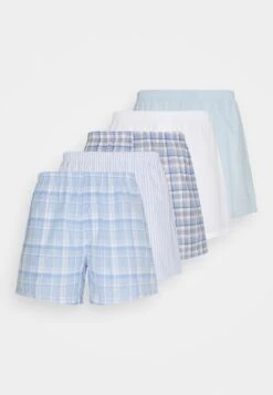 Pier One 5 Pack - Boxer- Light Blue/White -Pier One 843919d02a024465b4f0a52da0998e48