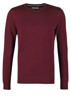 Pier One Basic Crewneck - Maglione - Bordeaux -Pier One 85d6d8a383134993bde44fb81e406306
