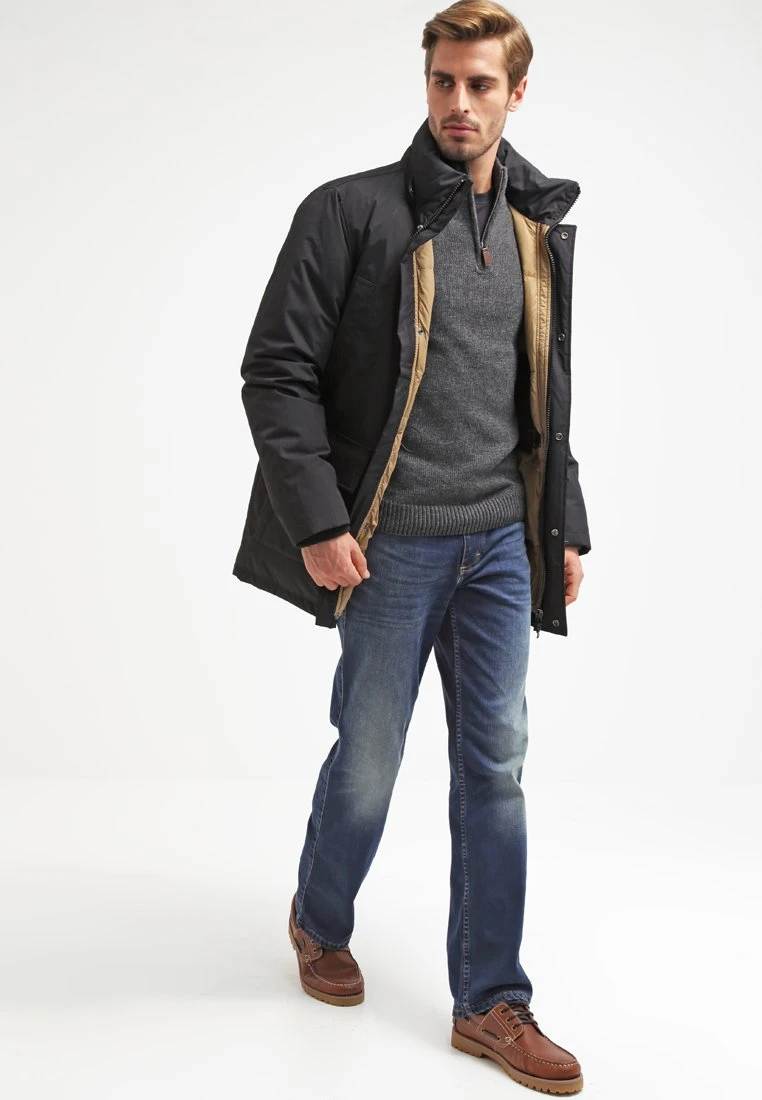 Pier One MaglioneDark Grey Melange Uomo Maglieria PI922QA02-C12 4 Pier One MaglioneDark Grey Melange Uomo Maglieria PI922QA02-C12 - immagine 2