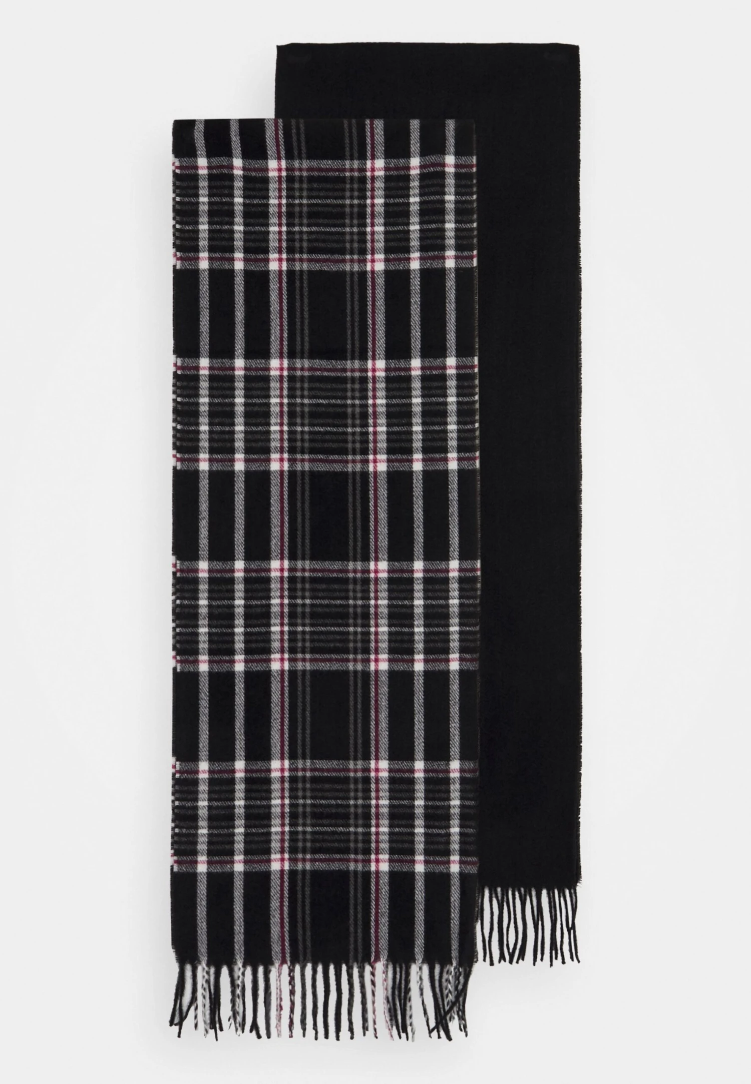 Pier One Set UnisexSciarpa Black/Off-White Donna Sciarpe PI954G01Q-Q12 3 Pier One Set UnisexSciarpa Black/Off-White Donna Sciarpe PI954G01Q-Q12