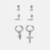 Pier One 3 Pack UnisexOrecchiniSilver-Coloured Uomo Gioielli PI954L001-D11 -Pier One 91ff65dc2d62466d9aae0c3f60ce44b7