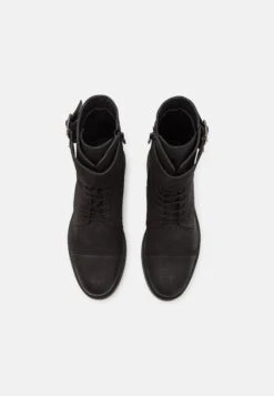 Pier One LeatherStivaletti StringatiBlack Uomo Stivaletti/Stivali PI912K0C0-Q11 -Pier One 949de6cc0f1947938c9e0e4a84edc5c2