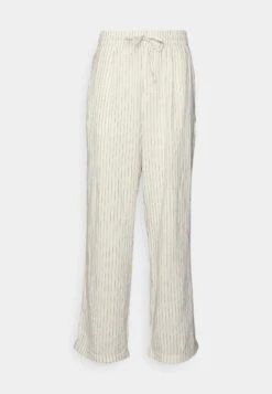 Pier One Drawcord Trousers Linen BlendPantaloniOff-White Uomo Pantaloni PI922E05A-A11 -Pier One 976f1ac0d05743c092e5a017af8c58d1