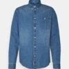 Pier One Denim Shirt - Camicia - Blue Denim -Pier One 9883b39769f7448098322e95e8be1dec