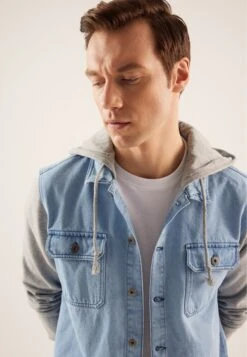 Pier One CamiciaBlue/Grey Uomo Camicie PI922D0EU-K11 -Pier One 9bad4c545fb14ab39a2362803b23bb8c