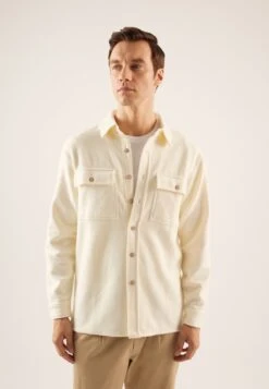 Pier One CamiciaOff White Uomo Camicie PI922D0ES-A11
