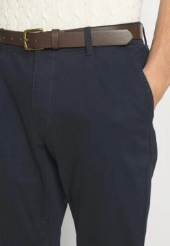 Pier One ChinoDark Blue Uomo Pantaloni PI922E05D-K11 -Pier One 9e734d3c3810408ab927cd32c52385ab
