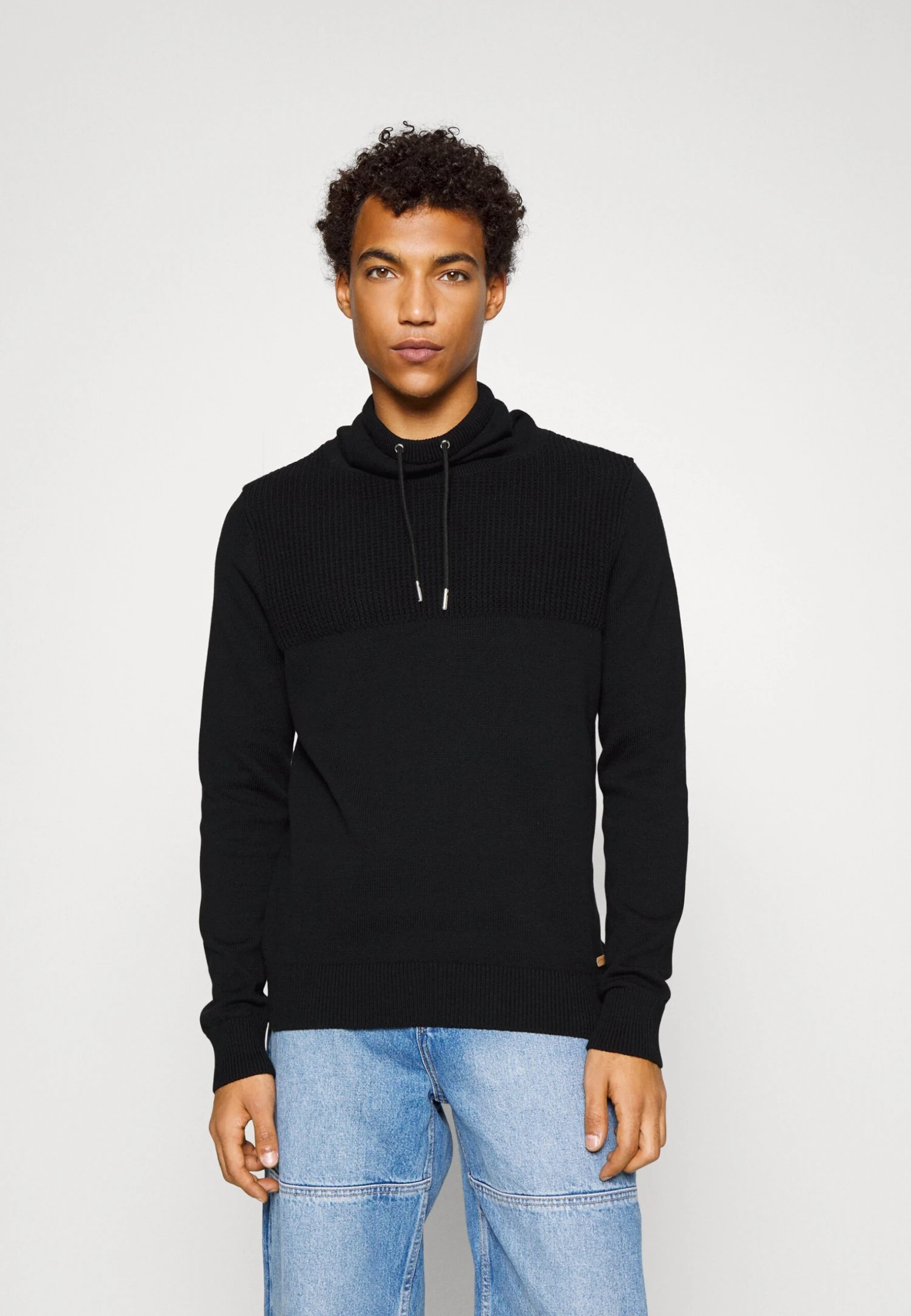 Pier One Structure Block High CollarCardiganBlack Uomo Maglieria PI922Q0BC-Q11 3 Pier One Structure Block High CollarCardiganBlack Uomo Maglieria PI922Q0BC-Q11