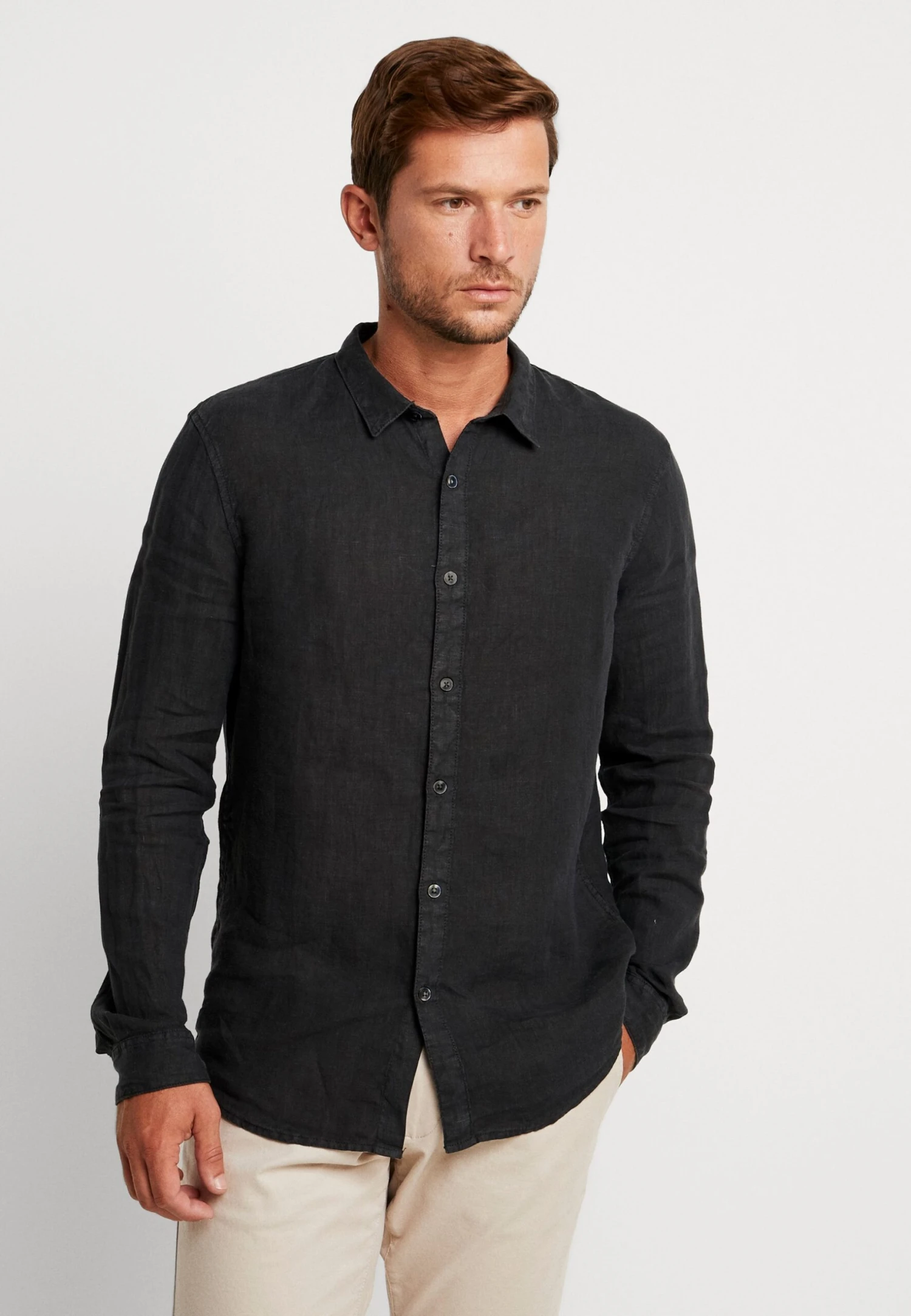 Pier One CamiciaBlack Uomo Camicie PI922D0B1-Q11 3 Pier One CamiciaBlack Uomo Camicie PI922D0B1-Q11