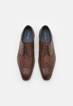 Pier One LeatherStringateBrown Uomo Scarpe Eleganti PI912M0E5-O11 -Pier One 9f91739a20c64df3bf2edb2ec907939f