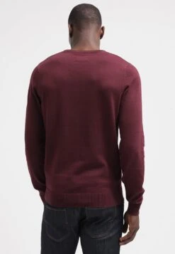 Pier One Basic Crewneck - Maglione - Bordeaux -Pier One aaf245cbddbb47c589ef82b506fadeca