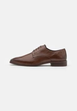 Pier One LeatherStringateBrown Uomo Scarpe Eleganti PI912M0E6-O11