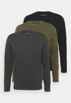 Pier One Maglietta A Manica LungaBlack/Dark Grey/Olive Uomo T-shirt E Polo PI922O0UM-Q11 16 Pier One Maglietta A Manica LungaBlack/Dark Grey/Olive Uomo T-shirt E Polo PI922O0UM-Q11 -Pier One b4d996d7053e490480baa53d482fec18