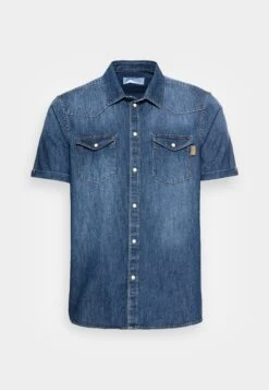 Pier One CamiciaDark Blue Uomo Camicie PI922D0CY-K11 -Pier One b6ee51e631194355aebae36299543383