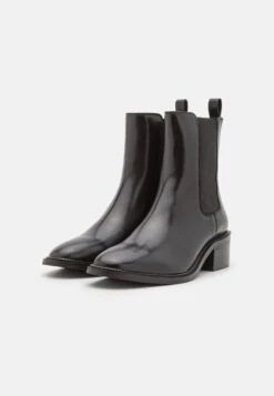 Pier One Leather StivalettiBlack Donna Stivaletti PI911N09Q-Q11 -Pier One b7042fecf6ff42c1a440708ce3e55e9e