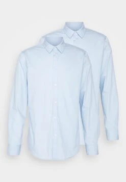 Pier One 2 PackCamicia EleganteLight Blue Uomo Camicie PI922D05K-K12 -Pier One b8aaf69358204b34ba5eff79a1421d13