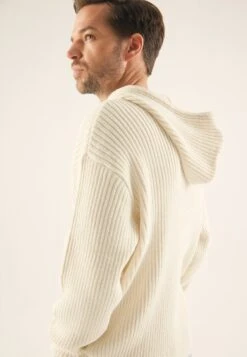 Pier One Felpa Con CappuccioOff-White Uomo Maglieria PI922Q0BU-A11 -Pier One b8b49ebc954c4a0cb0dfeb69c65e2861