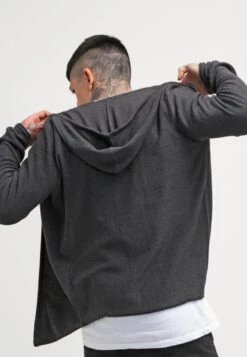 Pier One CardiganMottled Dark Grey Uomo Maglieria PI922Q05L-C11 -Pier One bea149fe85464cfc9895f311915f78d6