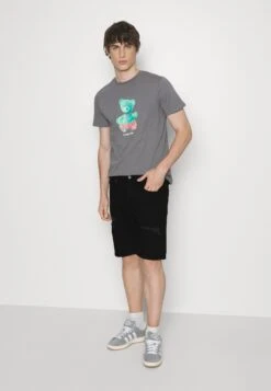 Pier One Unisex 2 Pack - Shorts Di Jeans - Blue/Black Denim -Pier One c0a1e1b030fa43118f482c2c587cc919