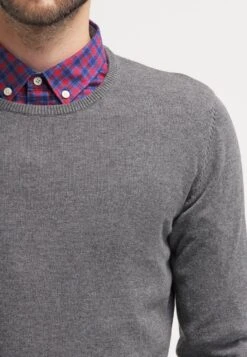 Pier One Basic Crewneck - Maglione - Dark Grey Melange -Pier One c1b29baf2944429ea88183988b30aa5a