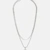 Pier One 2 PackCollanaSilver-Coloured Donna Gioielli PI954L00K-D11 -Pier One c5ae0146797b4ccdac45d5202f9341be