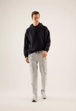 Pier One Pantaloni SportiviMottled Light Grey Uomo Pantaloni PI922E05P-C11 -Pier One c66ccf88e8034d808d136ee1ecb19152