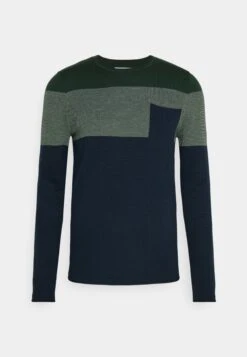 Pier One Maglione - Green/Blue -Pier One c8592c6c2e724b62ad07da25f043da94