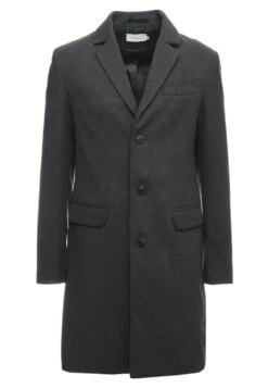 Pier One Wheeler Coat Cappotto ClassicoMottled Grey Uomo Cappotti PI922T00P-C11 -Pier One c8fa6e82fd744e36a918c6eca16adc8c