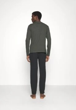 Pier One Pigiama - Black/Khaki -Pier One cc967b700a6247b8b7f004f945bc725f