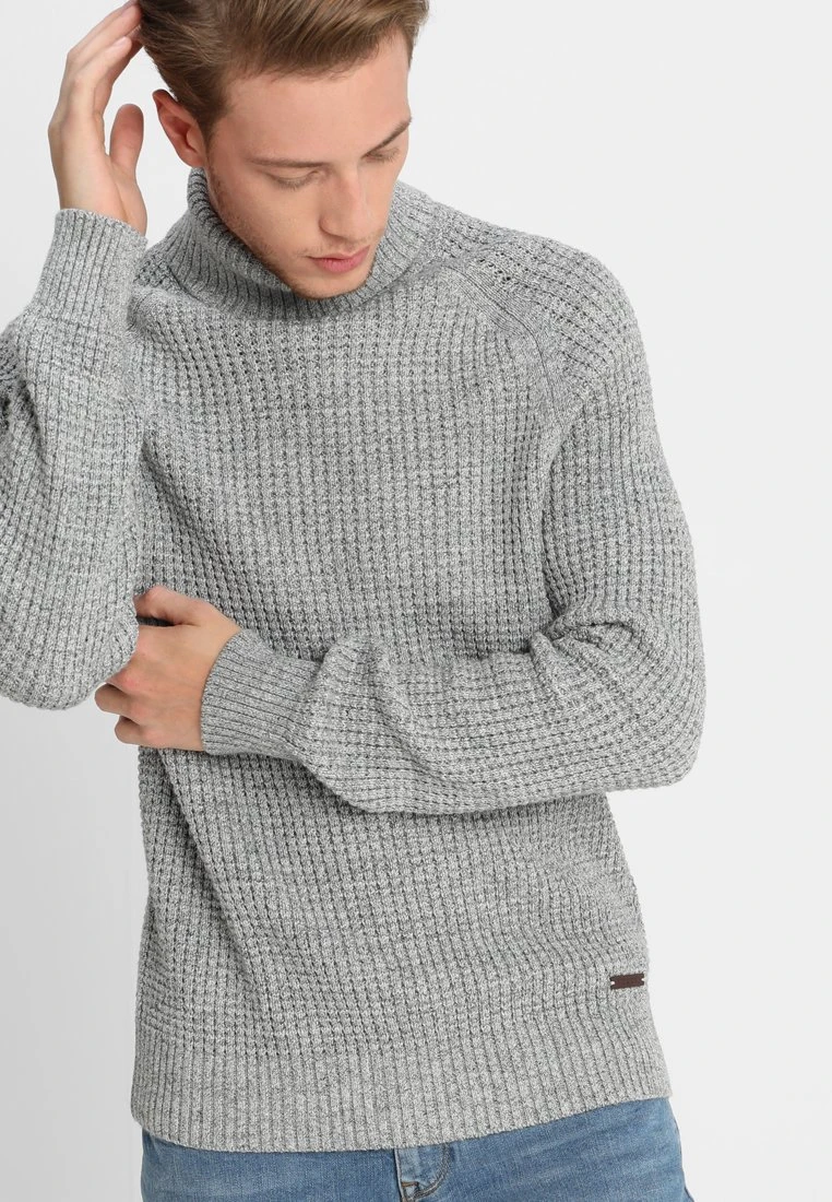 Pier One MaglioneMottled Grey Uomo Maglieria PI922Q02Y-C11 3 Pier One MaglioneMottled Grey Uomo Maglieria PI922Q02Y-C11