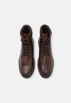 Pier One LeatherStivaletti StringatiBrown Uomo Stivaletti/Stivali PI912K0CG-O11 -Pier One ce38577bc80e41f283d14758a2c06561