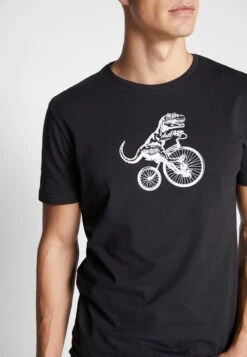 Pier One T-Shirt Con StampaBlack Uomo T-shirt E Polo PI922O0FQ-Q11 -Pier One d0e88581bd2645288223c0b1ce87abca