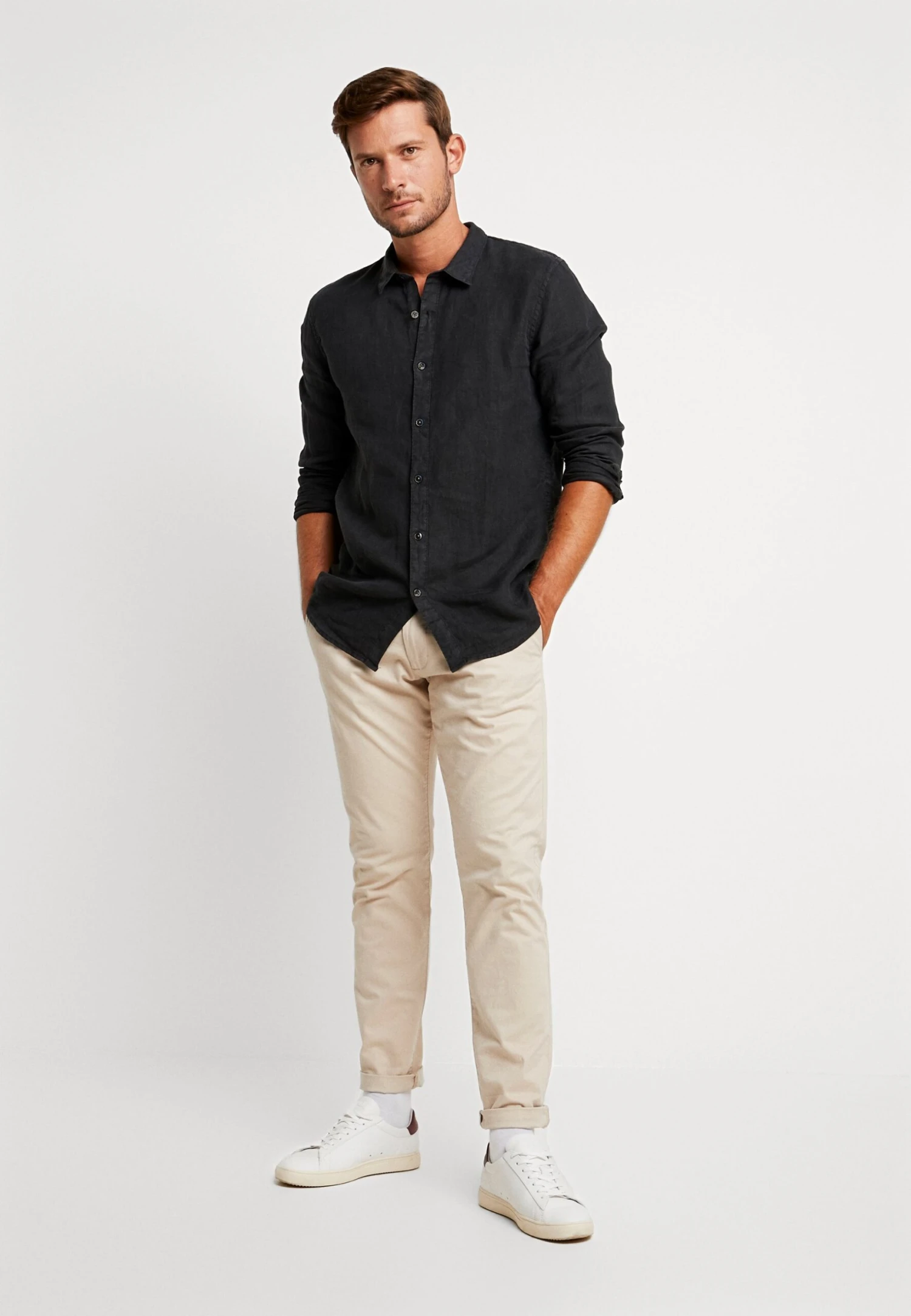 Pier One CamiciaBlack Uomo Camicie PI922D0B1-Q11 4 Pier One CamiciaBlack Uomo Camicie PI922D0B1-Q11 - immagine 2