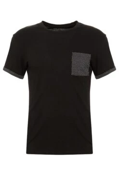 Pier One T-Shirt Con StampaBlack Uomo T-shirt E Polo PI922O09D-M11 -Pier One d8efdb77858147c4a862e0506d16e00e