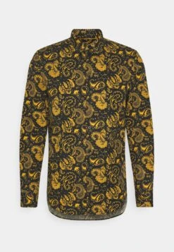 Pier One Festive AopCamiciaBlack Uomo Camicie PI922D0AT-Q11