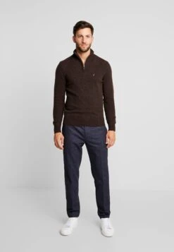 Pier One MaglioneMottled Brown Uomo Maglieria PI922Q04L-O11 -Pier One dd70f704cb6b4b08bb6ed75e03bee0e9