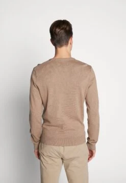 Pier One Basic CrewneckMaglioneMottled Beige Uomo Maglieria PI922Q009-B12 -Pier One e45875b79af34307b546bc88a1571a7e