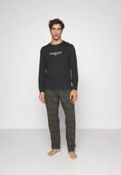 Pier One Maglia Del PigiamaBlack Uomo Per La Notte PI982N00D-Q11 -Pier One e47a162289714e8d8add9abe1d81eef2