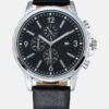 Pier One OrologioBlack/Silver-Coloured Uomo Orologi PI952M01B-Q11 -Pier One e82b9088d16947b1aec20bc8526455b7