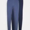 Pier One 2 PackPantaloni Del PigiamaDark Blue/Blue Uomo Per La Notte PI982L00I-K12