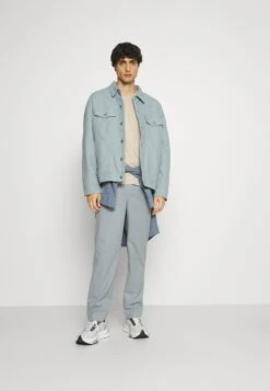 Pier One 5 PackT-Shirt BasicDark Grey/Dark Blue/Olive Uomo T-shirt E Polo PI922O0TV-C12