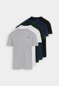 Pier One 5 PackT-Shirt BasicWhite/Ark Green/Blue Uomo T-shirt E Polo PI922O0TV-A14 19 Pier One 5 PackT-Shirt BasicWhite/Ark Green/Blue Uomo T-shirt E Polo PI922O0TV-A14 -Pier One ec9f5ea8a1c14a7d833423c8e43ff5c2