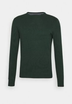Pier One Basic CrewneckMaglioneMottled Dark Green Uomo Maglieria PI922Q009-M12 -Pier One ed0d07d298fc4765845341d2b8f1838a