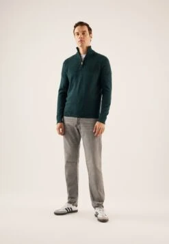 Pier One MaglioneDark Green Uomo Maglieria PI922Q029-M11 -Pier One ee32b8bb588546aaaac750f6b2e6306d