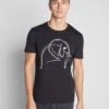 Pier One T-Shirt Con StampaBlack Uomo T-shirt E Polo PI922O0D5-Q11 -Pier One f0dff60b353340068e18599fc2c8c8a2